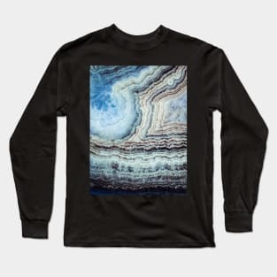 Banded agate rock Long Sleeve T-Shirt